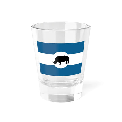 Flag of the Lango People (Uganda) Shot Glass 1.5oz 1.5oz - Go Mug Yourself