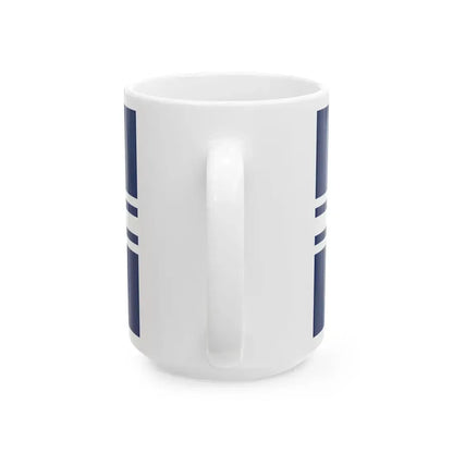 Flag of the Lao Neutralist Movement (Laos) White Coffee Mug - Go Mug Yourself