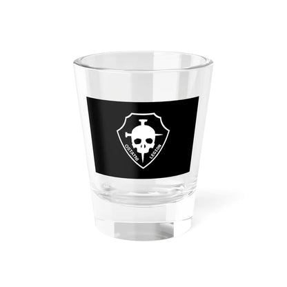 Flag of the Last Legion (Poland) Shot Glass 1.5oz 1.5oz - Go Mug Yourself