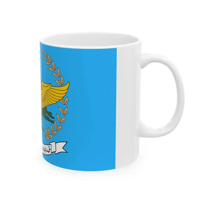 Flag of the Lebanese Air Force (Lebanon) White Coffee Mug - Go Mug Yourself