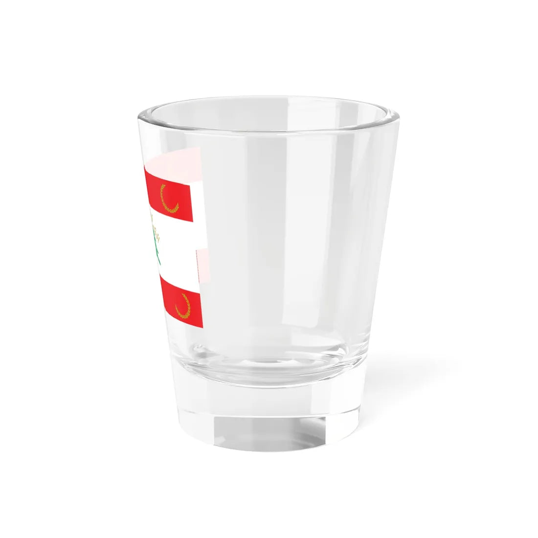 Flag of the Lebanese Armed Forces Front (Lebanon) Shot Glass 1.5oz - Go Mug Yourself