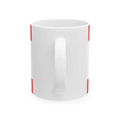 Flag of the Lebanese Armed Forces Front (Lebanon) White Coffee Mug - Go Mug Yourself