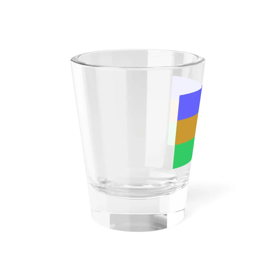 Flag of the Lemko Republic (Poland) Shot Glass 1.5oz - Go Mug Yourself