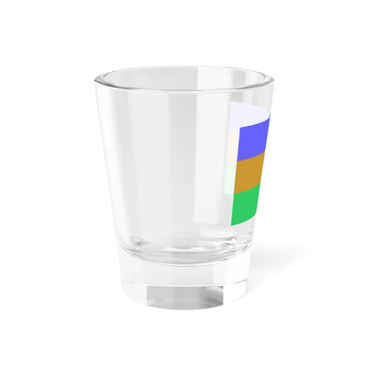 Flag of the Lemko Republic (Poland) Shot Glass 1.5oz - Go Mug Yourself