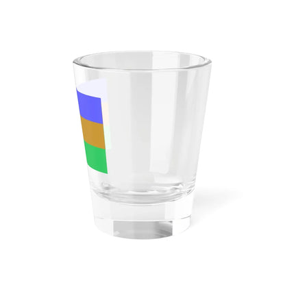 Flag of the Lemko Republic (Poland) Shot Glass 1.5oz - Go Mug Yourself