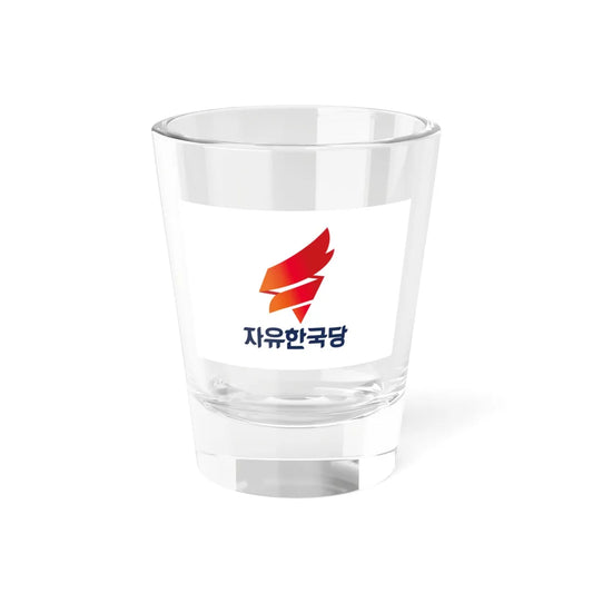 Flag of the Liberty Korea Party (Korea) Shot Glass 1.5oz 1.5oz - Go Mug Yourself