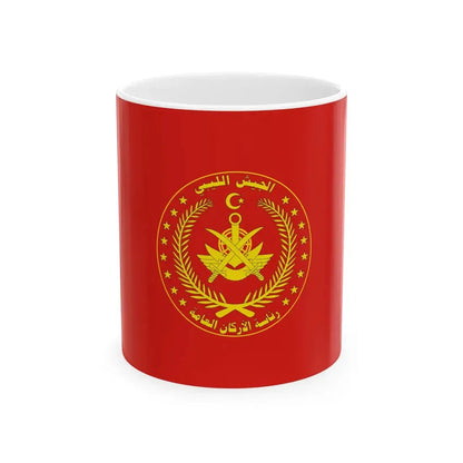 Flag of the Libyan National Army (Libya) White Coffee Mug 11oz - Go Mug Yourself