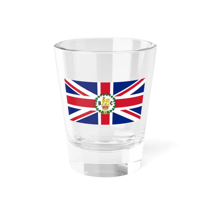Flag of the Lieutenant-Governor of British Columbia 1871-1906 (Canada) Shot Glass 1.5oz 1.5oz - Go Mug Yourself