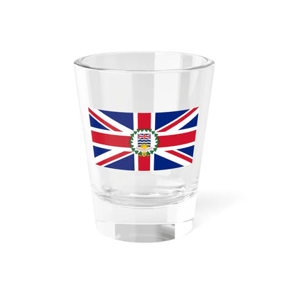 Flag of the Lieutenant-Governor of British Columbia 1906-1982 (Canada) Shot Glass 1.5oz 1.5oz - Go Mug Yourself