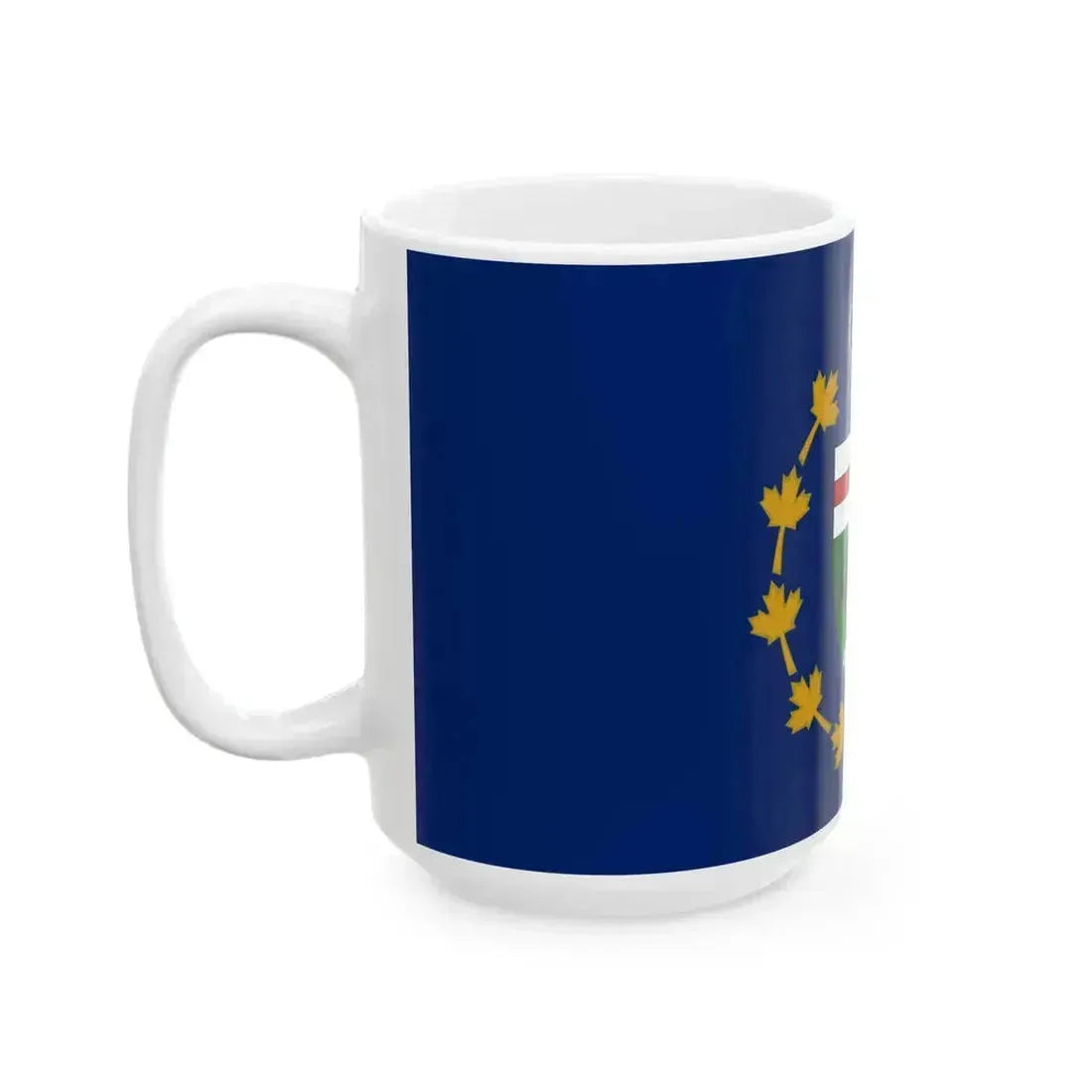 Flag of the Lieutenant Governor of Manitoba (Canada) White Coffee Mug - Go Mug Yourself
