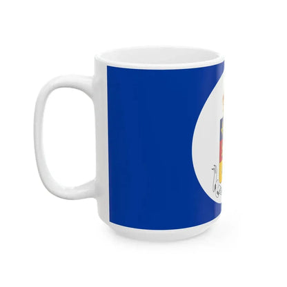 Flag of the Lieutenant-Governor of Quebec (Canada) White Coffee Mug - Go Mug Yourself