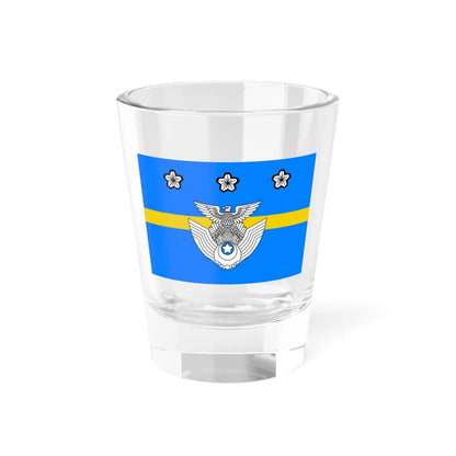 Flag of the Lieutenent General of the Air Self Defense Force Japan (Japan) Shot Glass 1.5oz 1.5oz - Go Mug Yourself