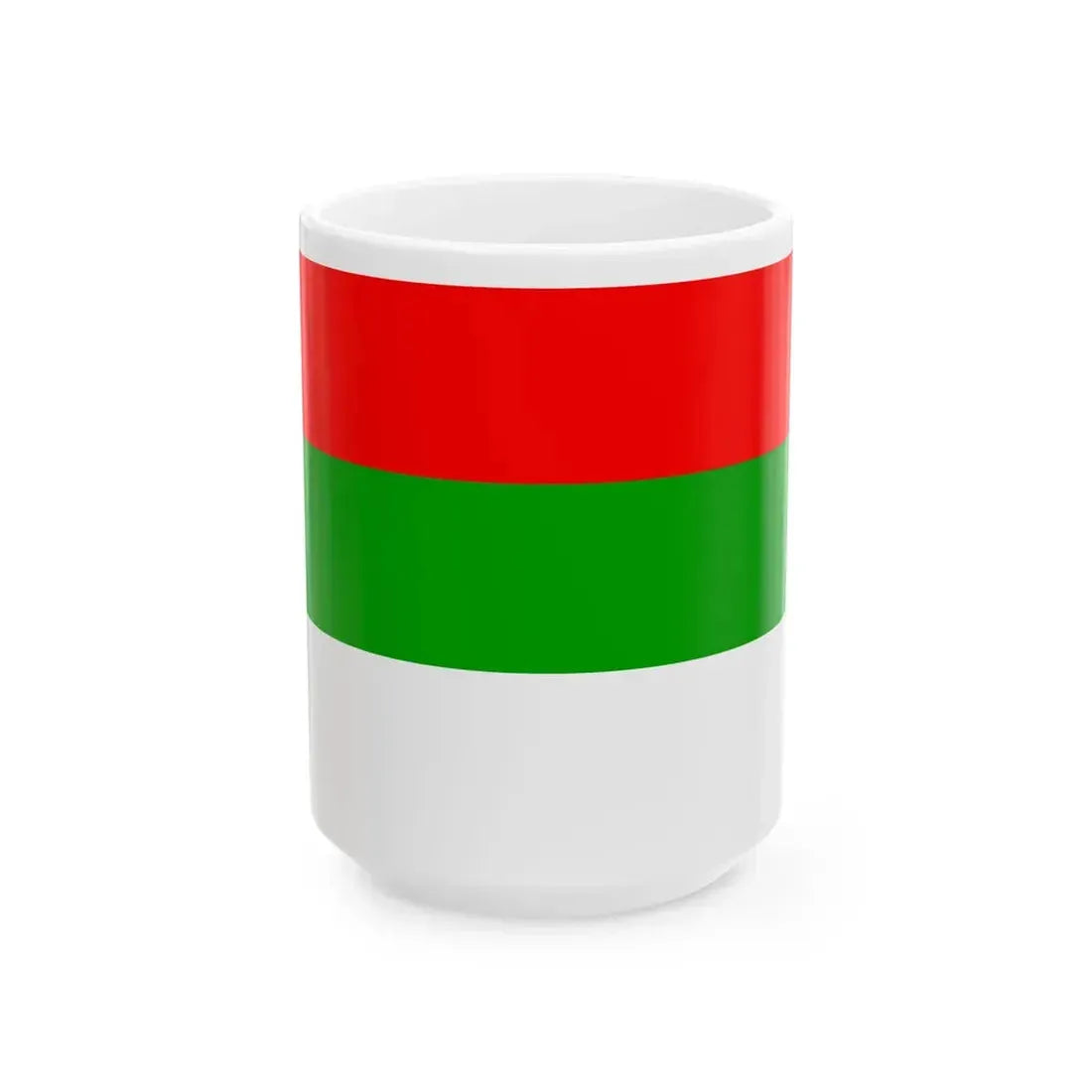Flag of the Liflandia Governorate (Estonia) White Coffee Mug 15oz - Go Mug Yourself