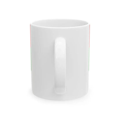 Flag of the Liflandia Governorate (Estonia) White Coffee Mug - Go Mug Yourself