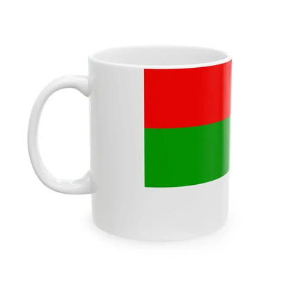Flag of the Liflandia Governorate (Estonia) White Coffee Mug - Go Mug Yourself
