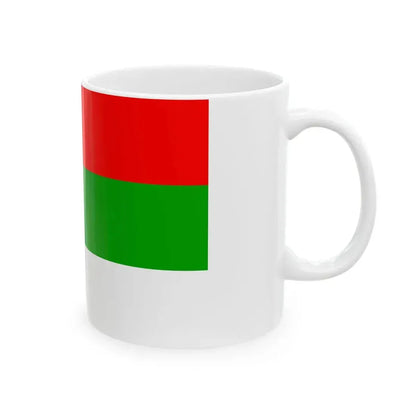 Flag of the Liflandia Governorate (Estonia) White Coffee Mug - Go Mug Yourself