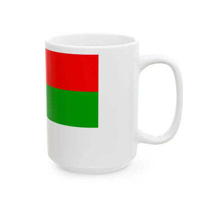 Flag of the Liflandia Governorate (Estonia) White Coffee Mug - Go Mug Yourself