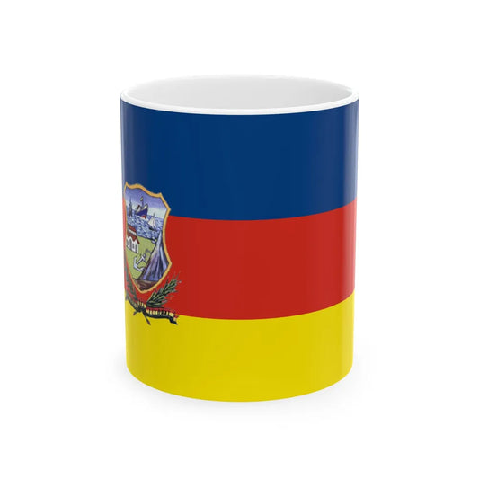 Flag of the Litoral Department (Bolivia) White Coffee Mug 11oz - Go Mug Yourself