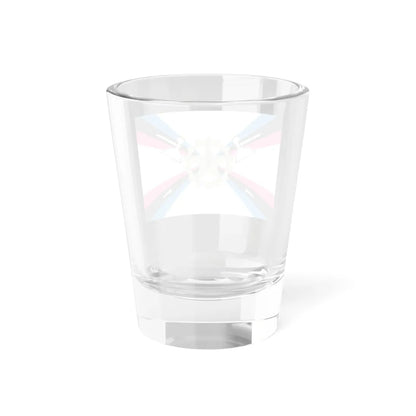 Flag of the Logistical Support of the Russian Armed Forces (Russia) Shot Glass 1.5oz - Go Mug Yourself