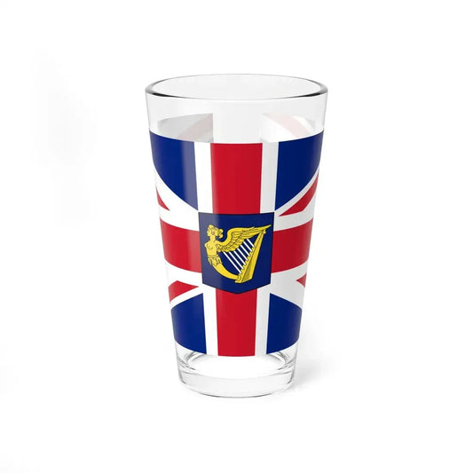 Flag of the Lord Lieutenant of Ireland (Ireland) Pint Glass 16oz 16oz - Go Mug Yourself