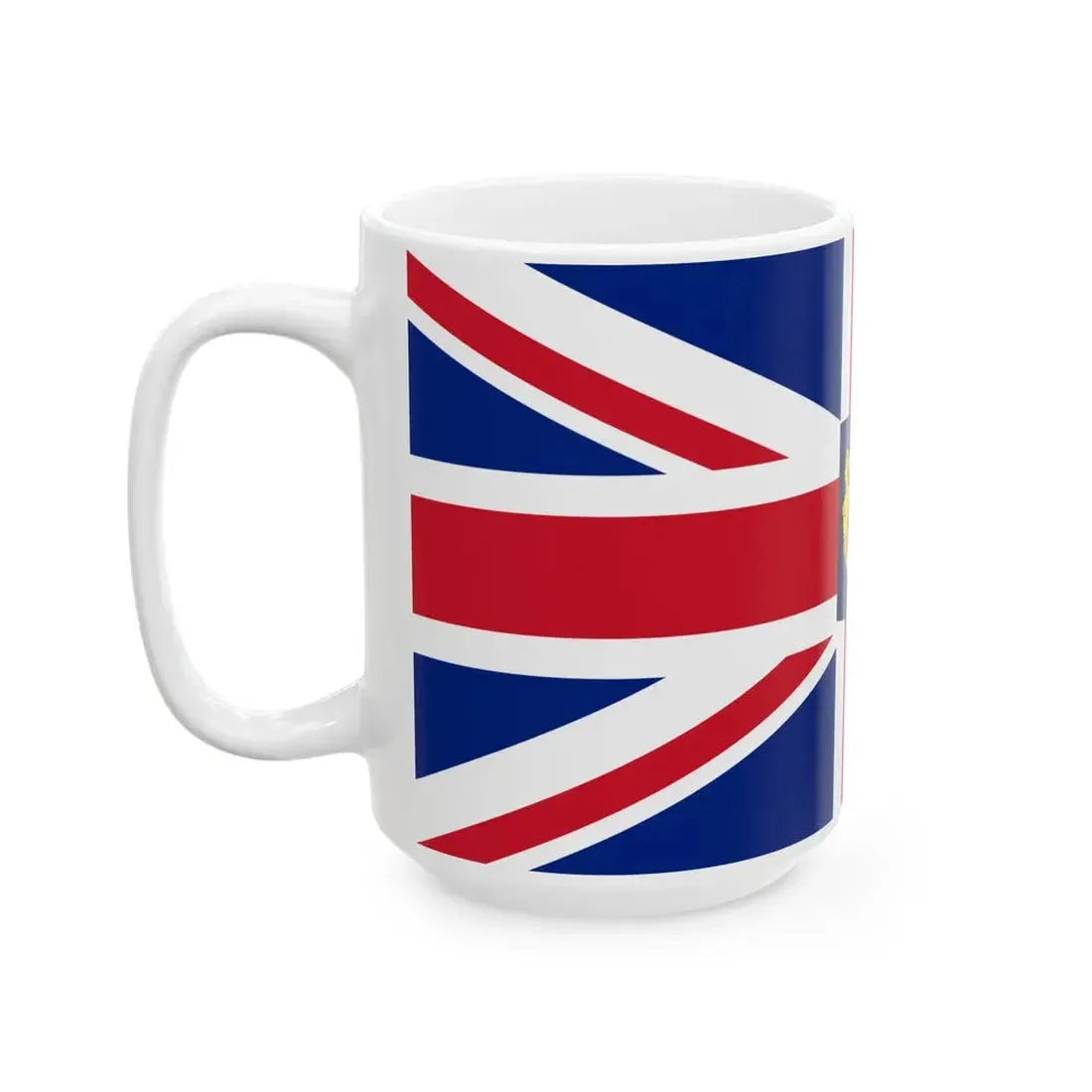 Flag of the Lord Lieutenant of Ireland (Ireland) White Coffee Mug - Go Mug Yourself