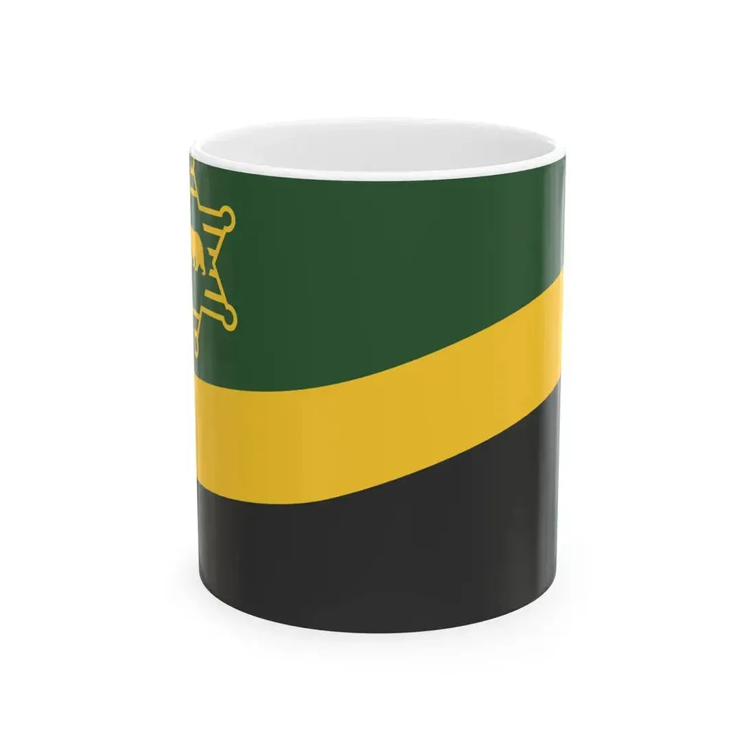 Flag of the Los Angeles County Sheriffs Department (United States) White Coffee Mug 11oz - Go Mug Yourself