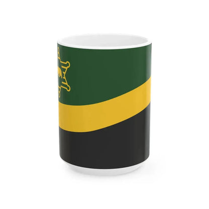Flag of the Los Angeles County Sheriffs Department (United States) White Coffee Mug 15oz - Go Mug Yourself