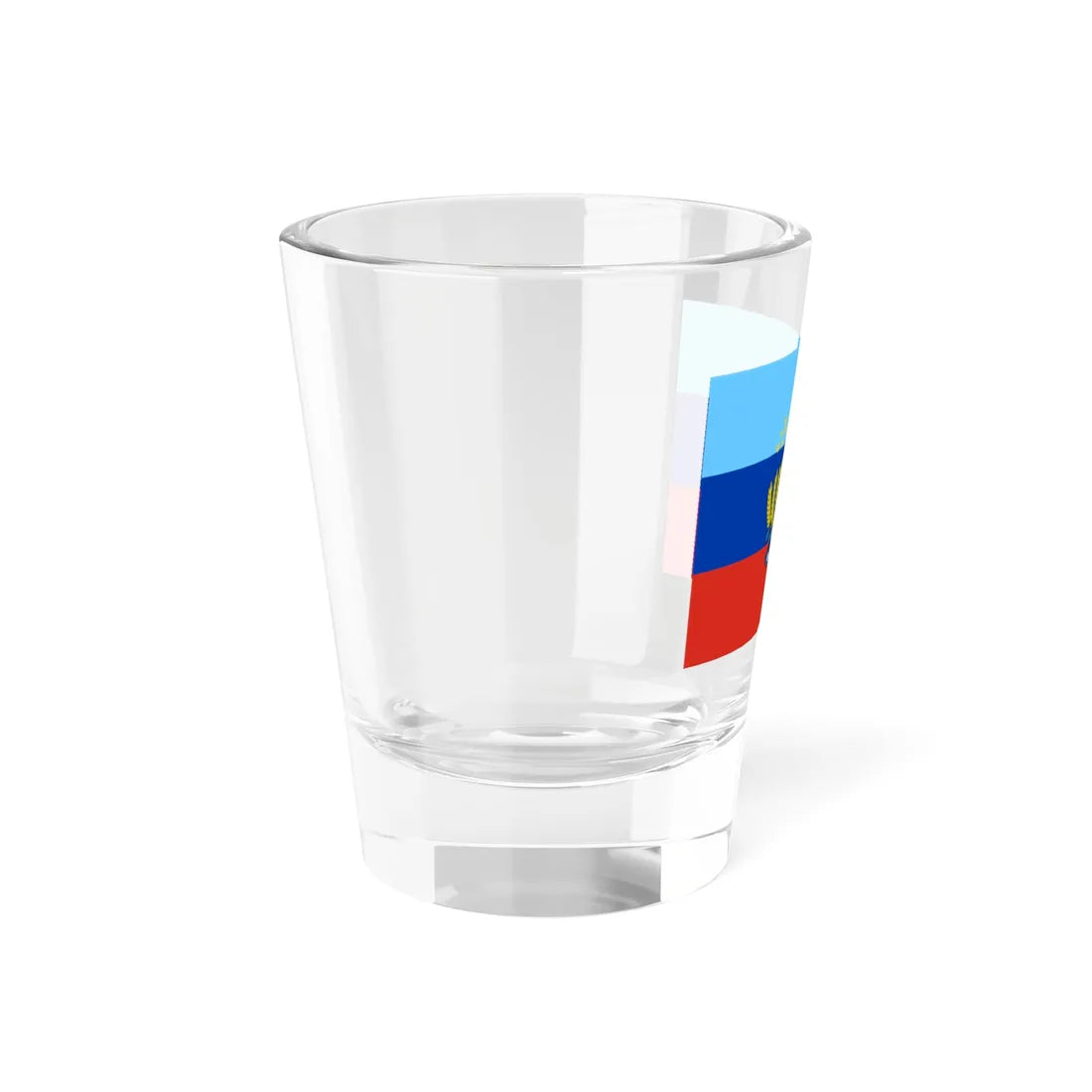 Flag of the Lugansk Peoples Republic Late 2014 (Ukraine) Shot Glass 1.5oz - Go Mug Yourself