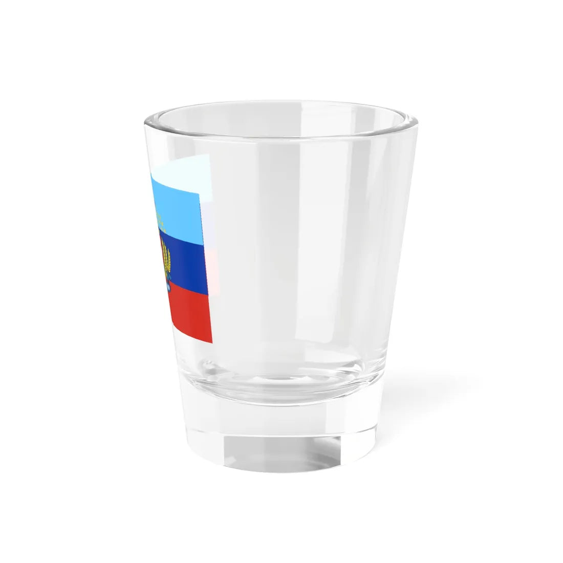 Flag of the Lugansk Peoples Republic Late 2014 (Ukraine) Shot Glass 1.5oz - Go Mug Yourself