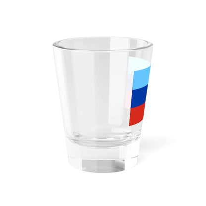 Flag of the Luhansk Peoples Republic (Ukraine) Shot Glass 1.5oz - Go Mug Yourself
