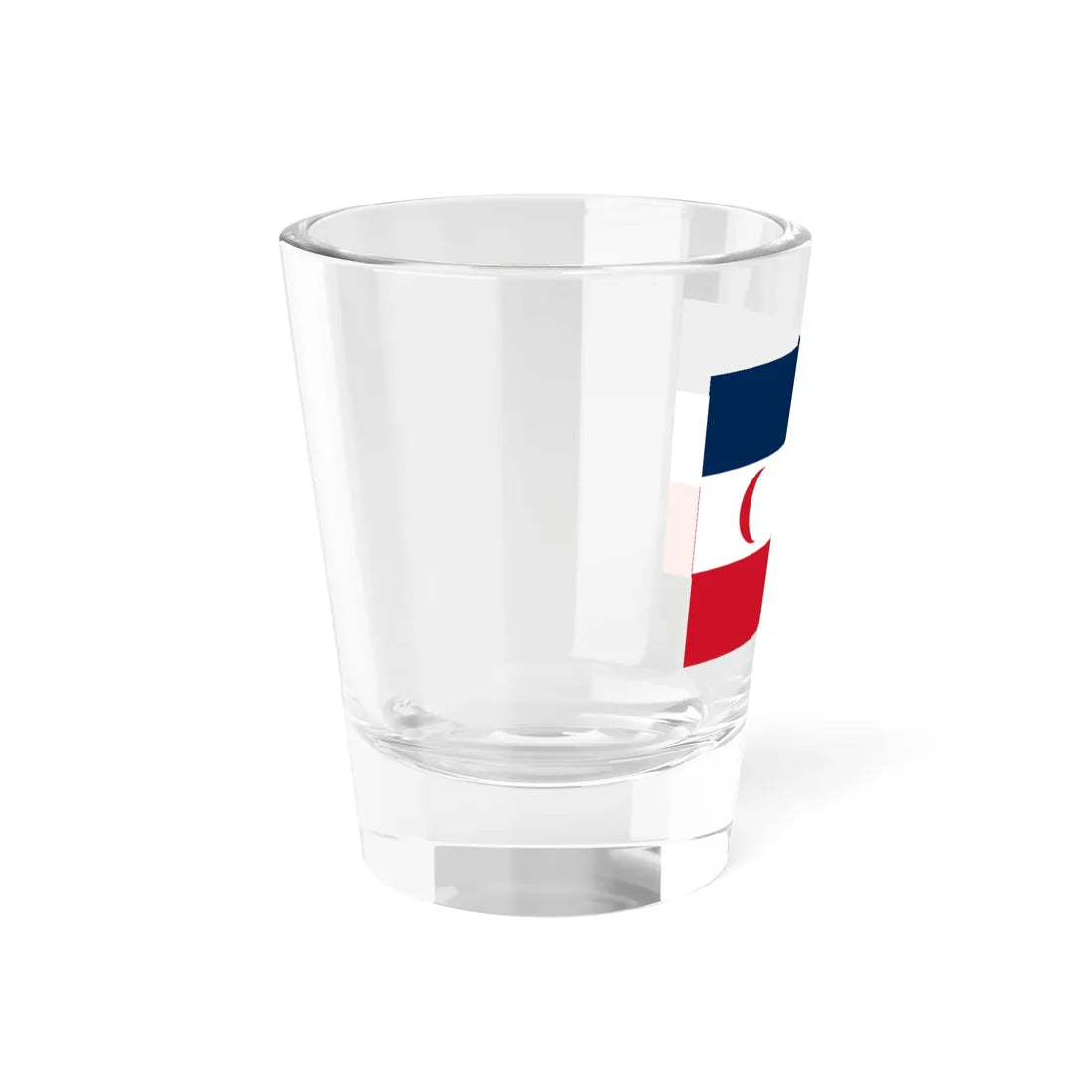 Flag of the Madagascar Protectorate 1885-1896 (Madagascar) Shot Glass 1.5oz - Go Mug Yourself