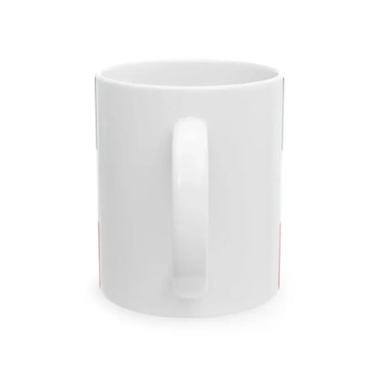 Flag of the Madagascar Protectorate 1885-1896 (Madagascar) White Coffee Mug - Go Mug Yourself