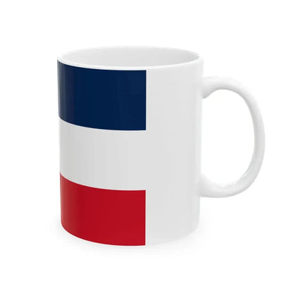Flag of the Madagascar Protectorate 1885-1896 (Madagascar) White Coffee Mug - Go Mug Yourself
