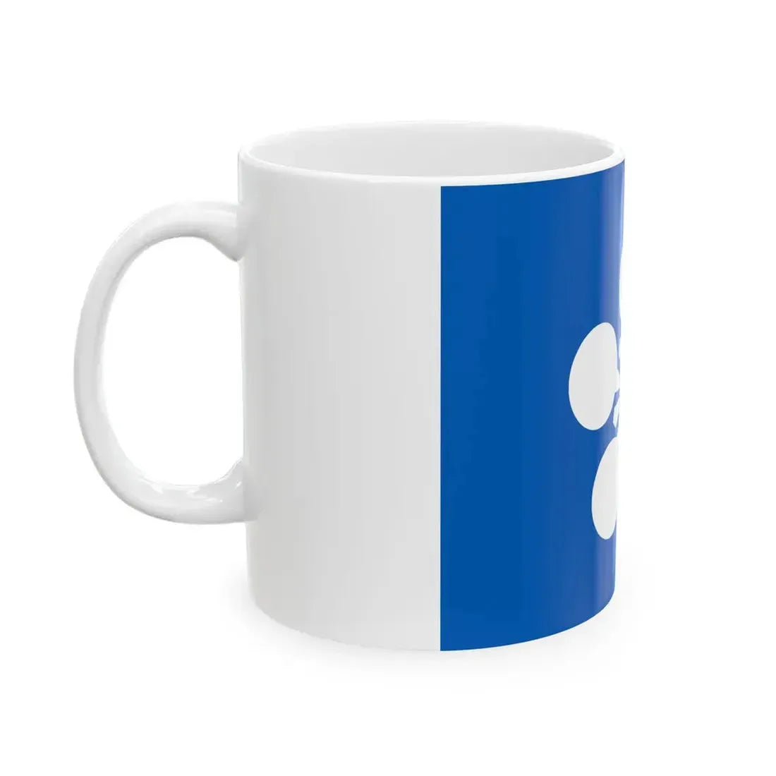 Flag of the Maeda Lords of Kanazawa in Kaga Province A (Japan) White Coffee Mug - Go Mug Yourself