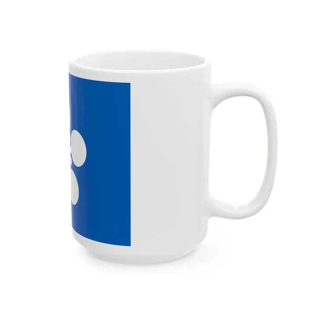 Flag of the Maeda Lords of Kanazawa in Kaga Province A (Japan) White Coffee Mug - Go Mug Yourself