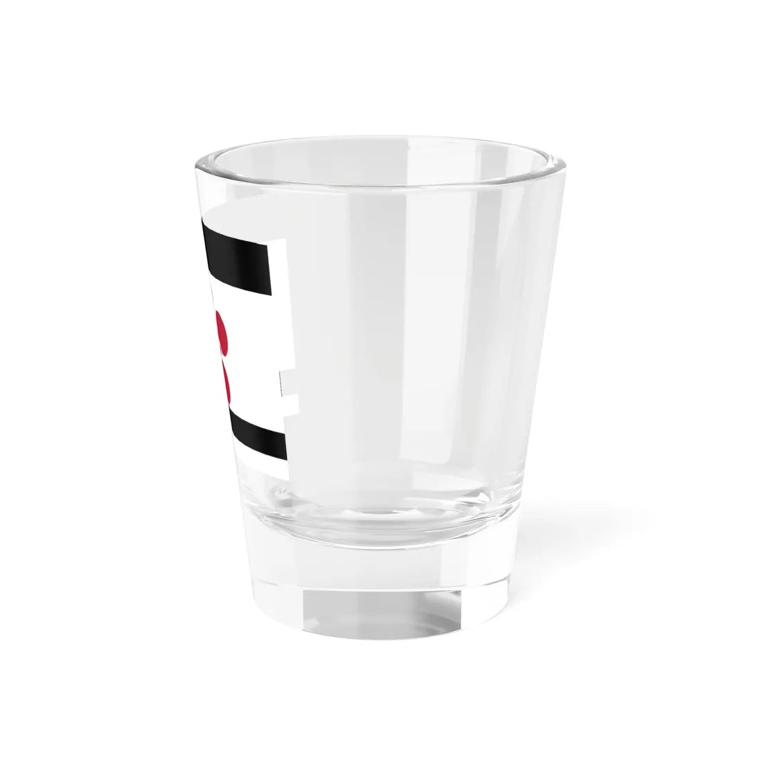 Flag of the Maeda Lords of Kanazawa in Kaga Province C (Japan) Shot Glass 1.5oz - Go Mug Yourself