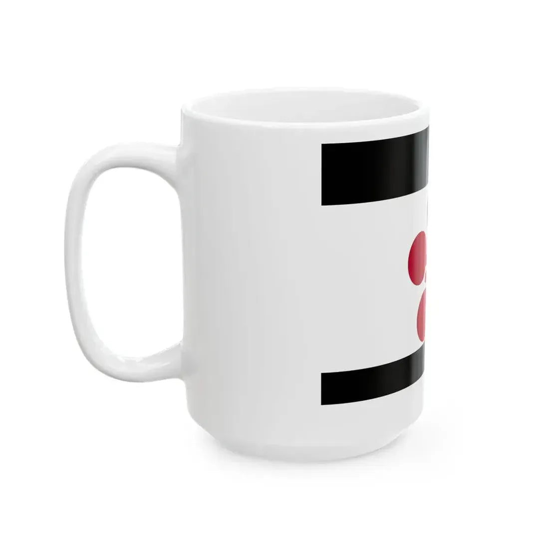 Flag of the Maeda Lords of Kanazawa in Kaga Province C (Japan) White Coffee Mug - Go Mug Yourself