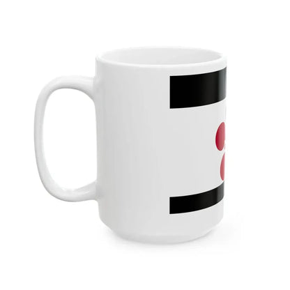 Flag of the Maeda Lords of Kanazawa in Kaga Province C (Japan) White Coffee Mug - Go Mug Yourself