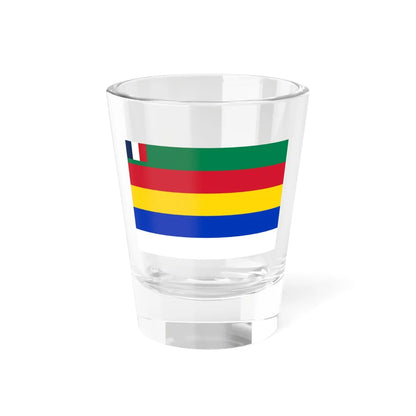 Flag of the Majliss Enniabi Jabal ad-Druze (Syria) Shot Glass 1.5oz 1.5oz - Go Mug Yourself