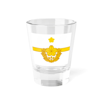 Flag of the Major of the Ground Self-Defense Force Japan (Japan) Shot Glass 1.5oz 1.5oz - Go Mug Yourself