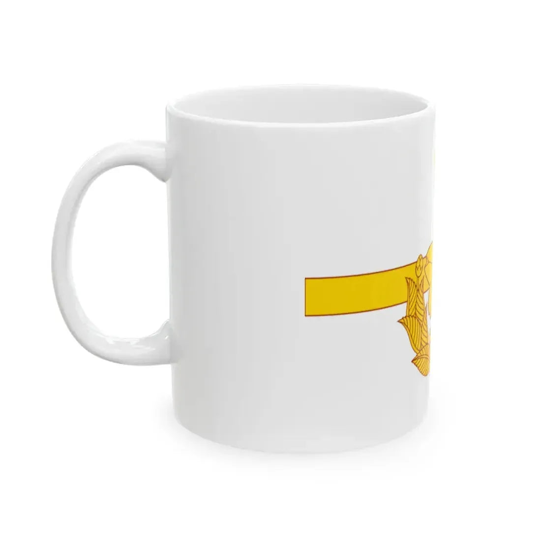 Flag of the Major of the Ground Self-Defense Force Japan (Japan) White Coffee Mug - Go Mug Yourself