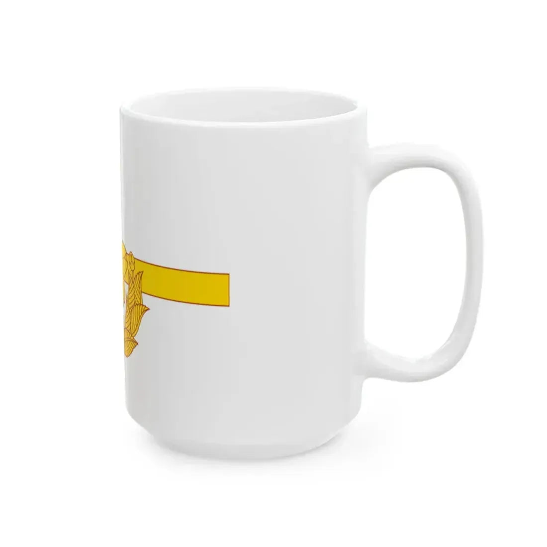 Flag of the Major of the Ground Self-Defense Force Japan (Japan) White Coffee Mug - Go Mug Yourself