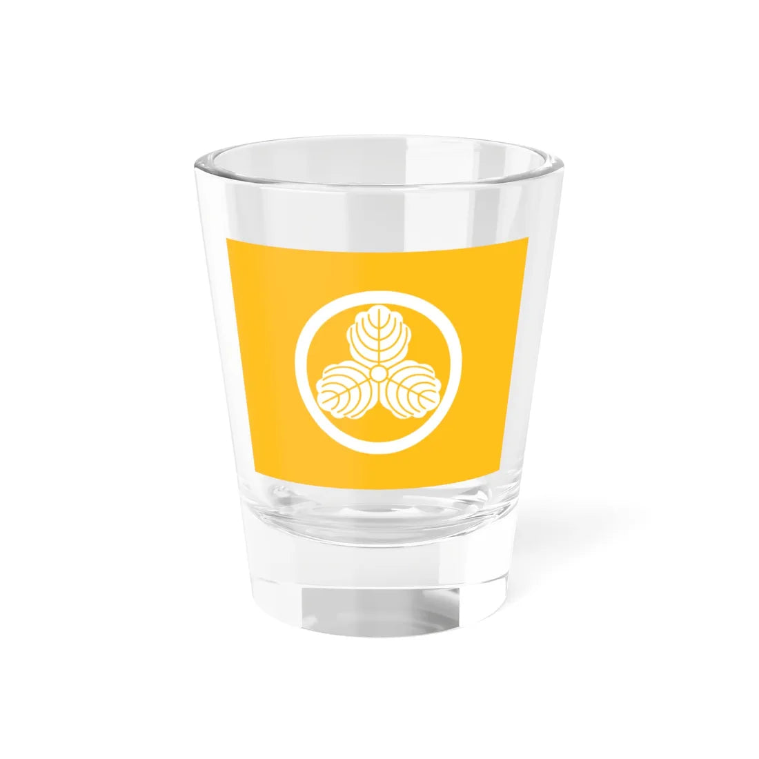 Flag of the Makino Lords of Nagaoka in Echigo Province A (Japan) Shot Glass 1.5oz 1.5oz - Go Mug Yourself