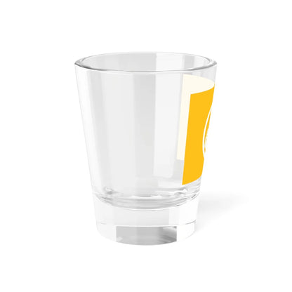 Flag of the Makino Lords of Nagaoka in Echigo Province A (Japan) Shot Glass 1.5oz - Go Mug Yourself