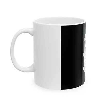 Flag of the Makino Lords of Nagaoka in Echigo Province B (Japan) White Coffee Mug - Go Mug Yourself