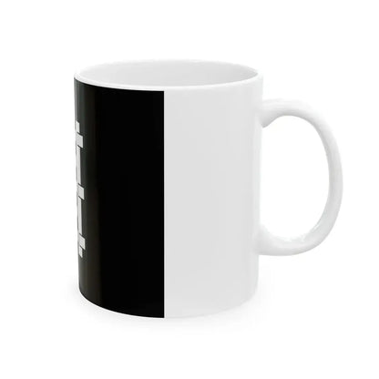 Flag of the Makino Lords of Nagaoka in Echigo Province B (Japan) White Coffee Mug - Go Mug Yourself