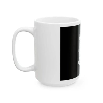 Flag of the Makino Lords of Nagaoka in Echigo Province B (Japan) White Coffee Mug - Go Mug Yourself