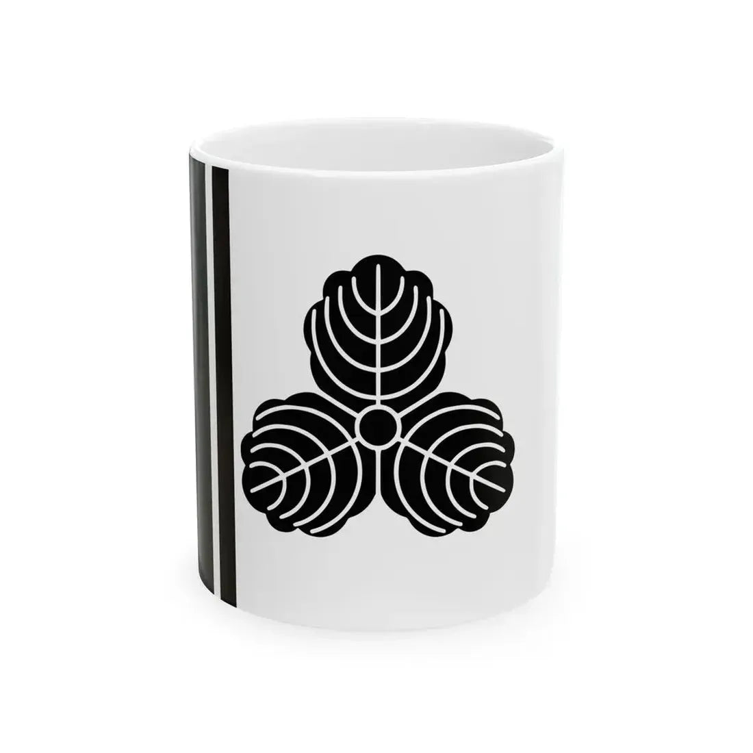 Flag of the Makino Lords of Nagaoka in Echigo Province C (Japan) White Coffee Mug 11oz - Go Mug Yourself