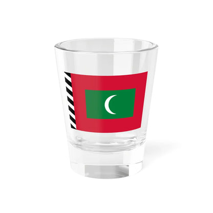 Flag of the Maldives 1953 (Maldives) Shot Glass 1.5oz 1.5oz - Go Mug Yourself