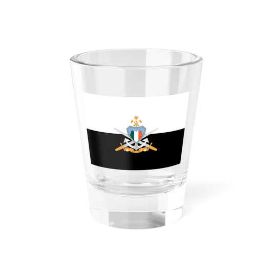 Flag of the Maldives National Defence Force (Maldives) Shot Glass 1.5oz 1.5oz - Go Mug Yourself